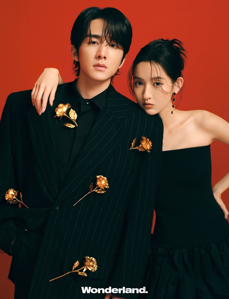 Cặp đôi pre-wedding sang trọng tone đỏ
